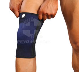 Knee Support with Metal Sping (pattern nylon)