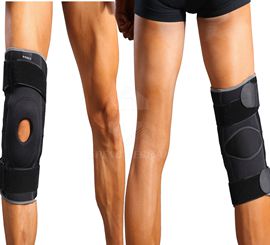 Knee Support with Aluminium Alloy Holder (neoprene)